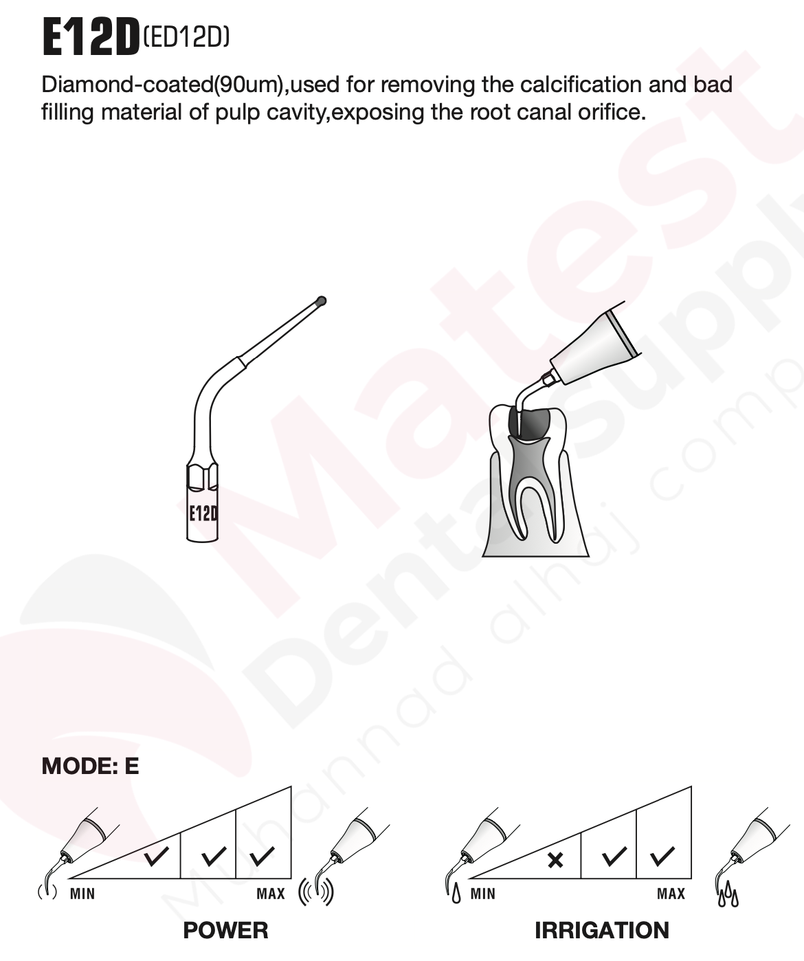 Woodpecker Endodontic UltraSonic Tips (E)