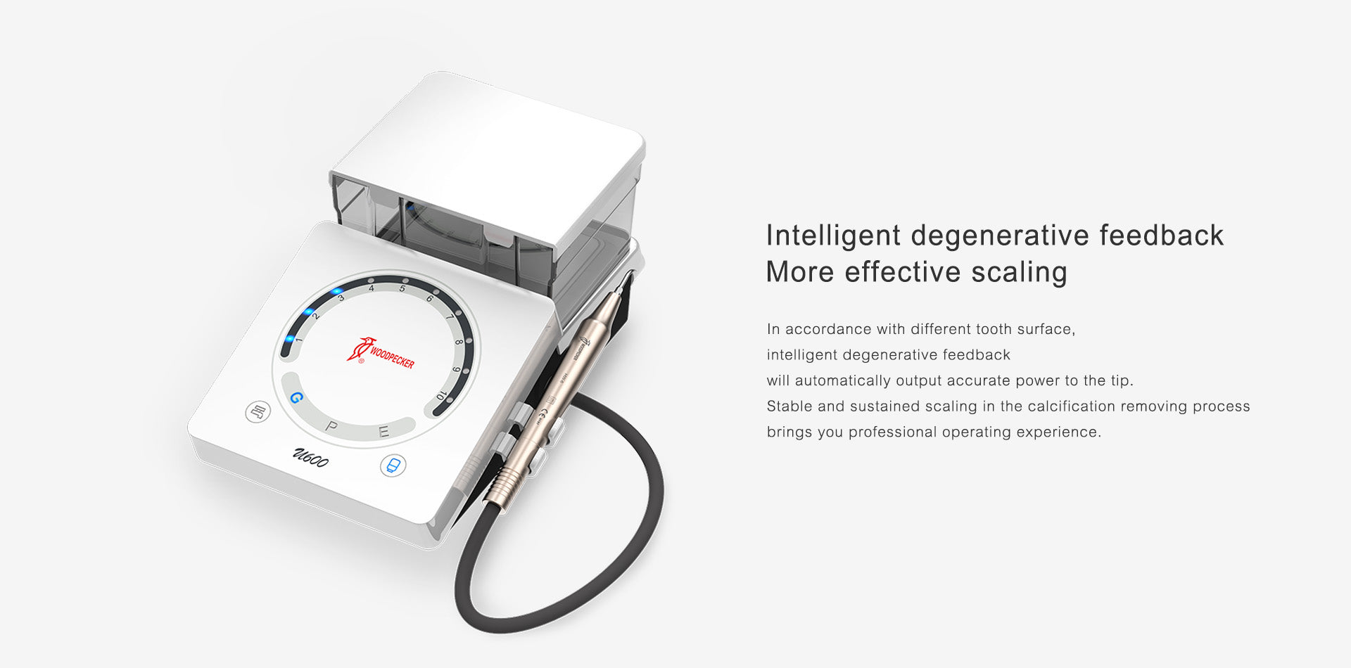 U600  Ultrasonic Scaler with Led