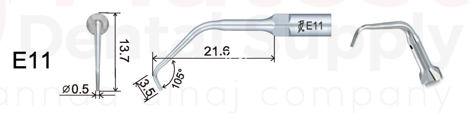 Woodpecker Endodontic UltraSonic Tips (E)