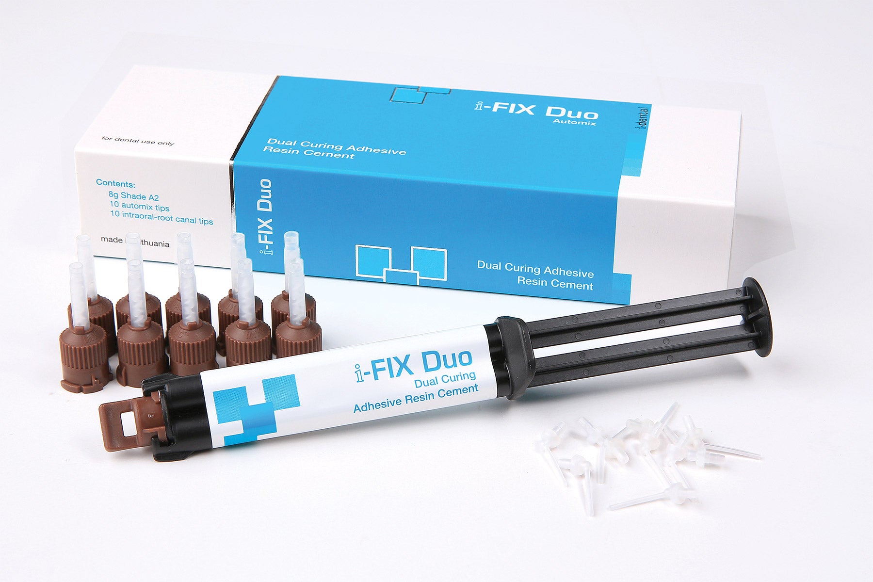 i-Fix Duo Adhesive Resin Cement 8g A2 +10 Tips