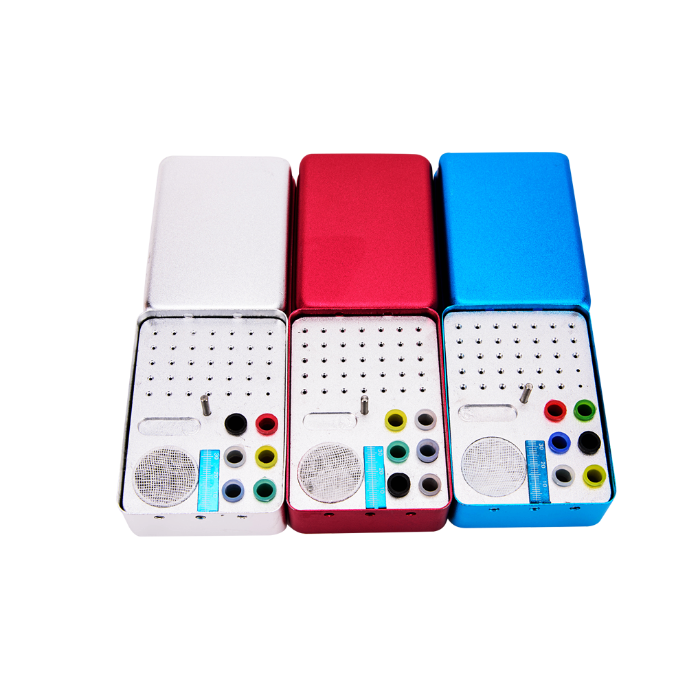 Endo Disinfection Box With Ruler - 35 Holes