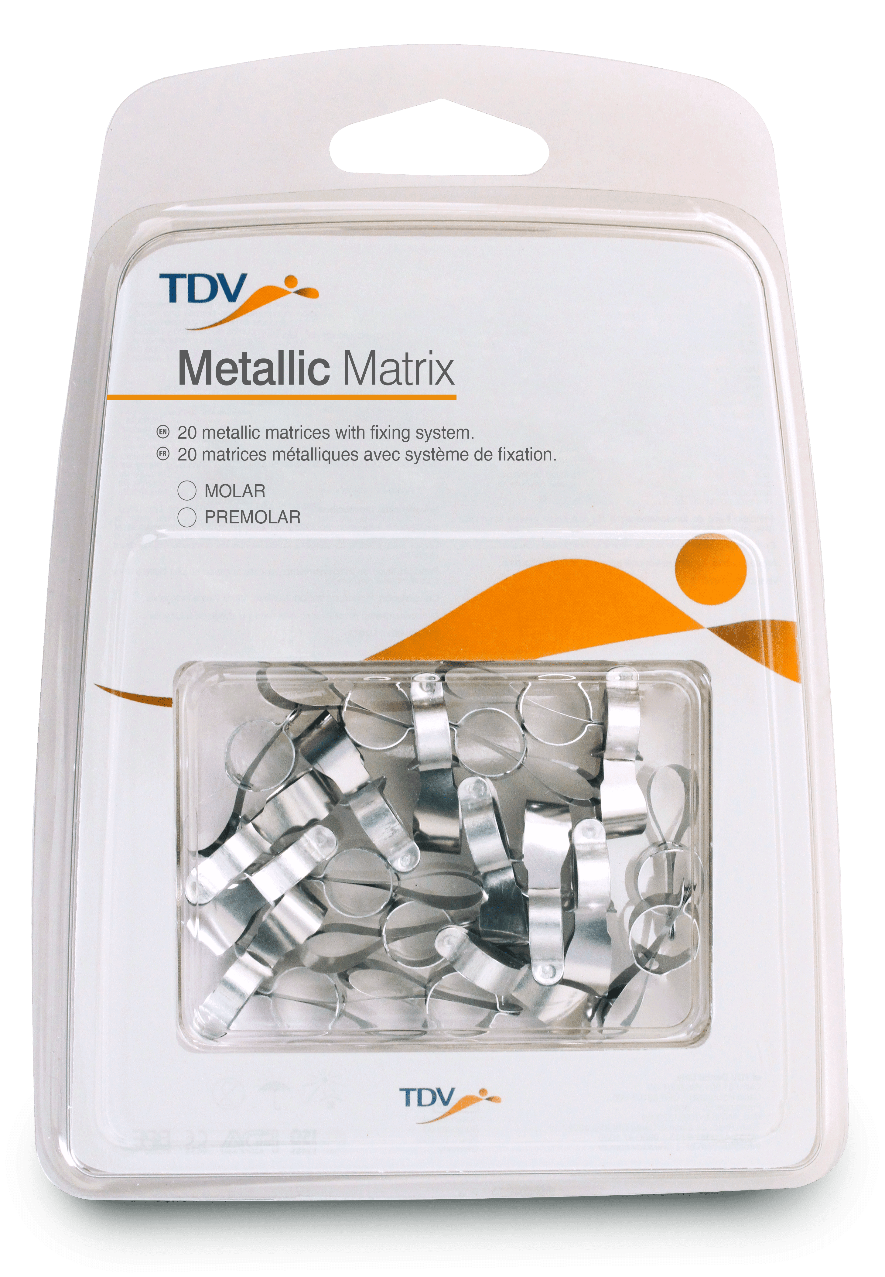 Metallic Matrix - Pre-Contoured Metallic Matrix With Fixing System