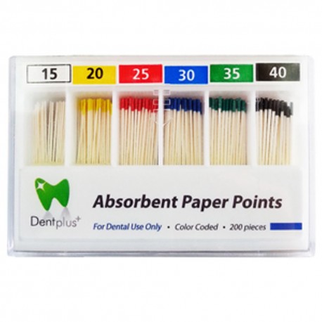 Dentplus Paper Points Non Marked .029 - Root Canal Filling Material