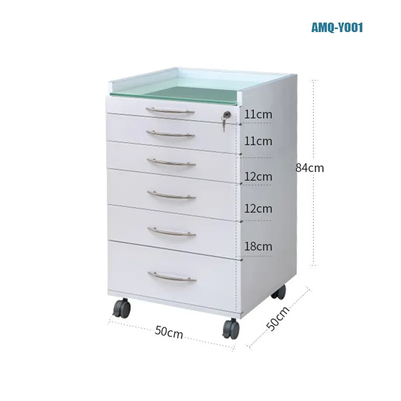 6 Drawer Cabinet with Edge