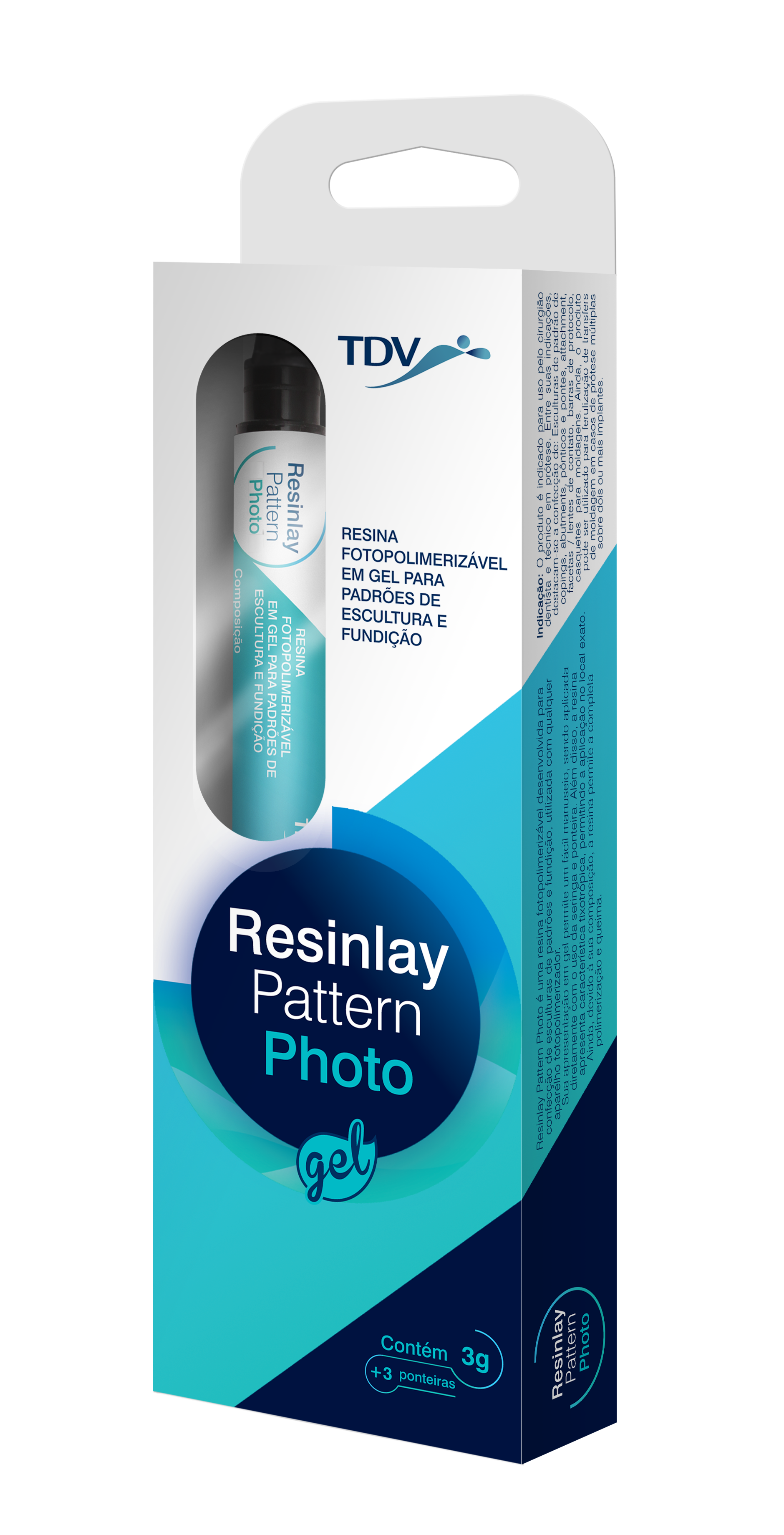 Resinlay Pattern Photo Gel 3g+ 3 Tips