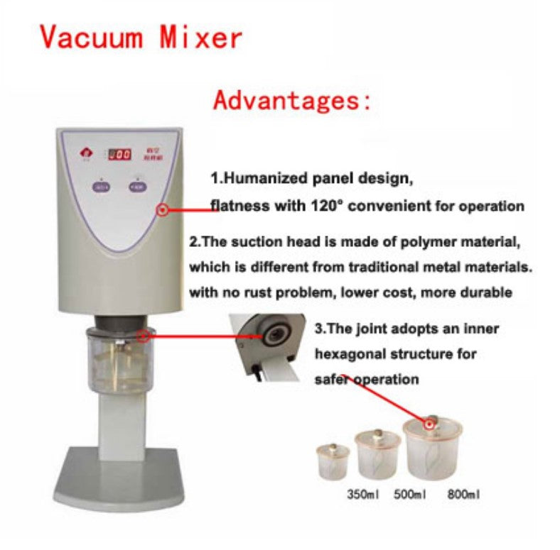 Vacuum Mixer - Impression Material Mixing Machine