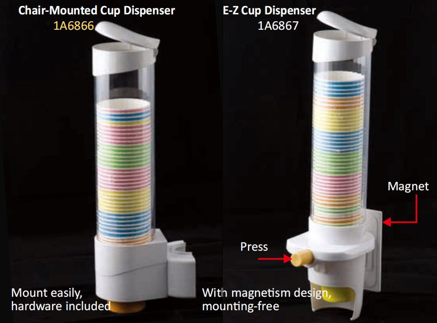 Cup Dispenser Post Fixed