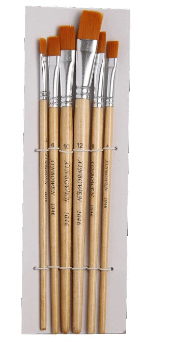 Paint Brush Kit - 6 pcs/Set