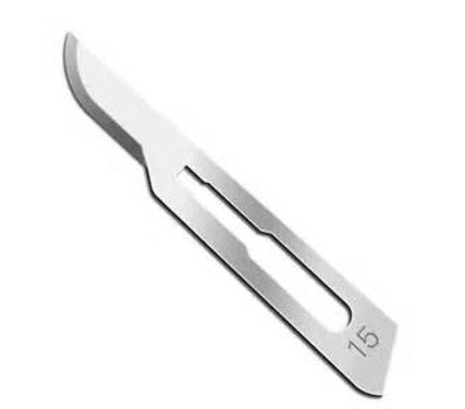 STERILE SURGICAL BLADES STAINLESS STEEL