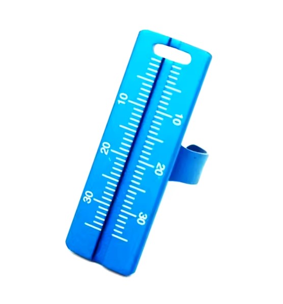 Endo Ruler Finger Type - Stainless Steel