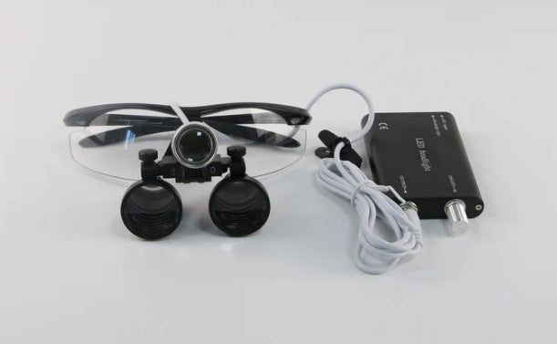 Dental Loupes Magnifier with Light x 3.5