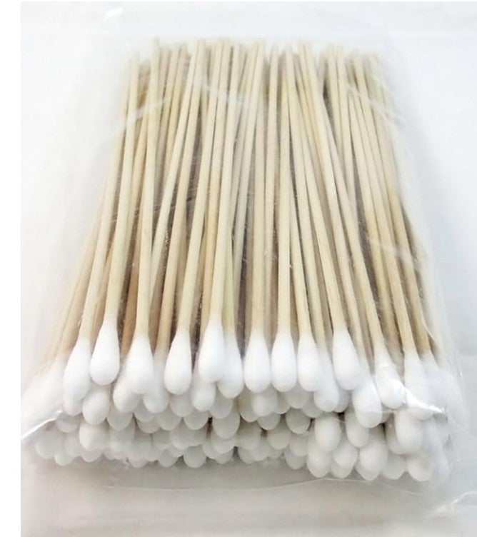 WOOD COTTON TIP - 100 PCS/BAG