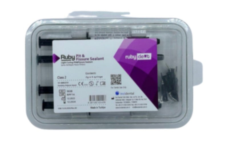 Ruby Pit and Fissure Sealant - 2g Syringe X 4