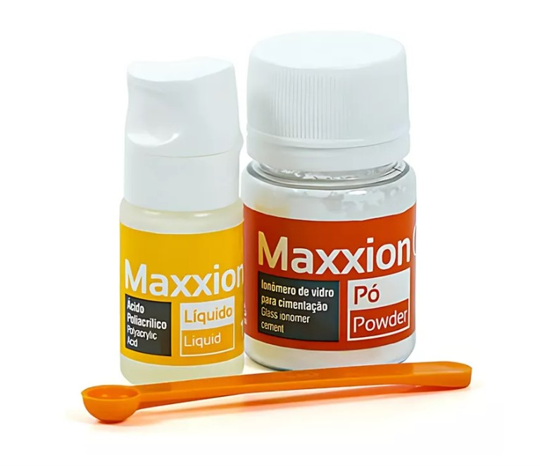 Maxxion C - Self-curing Glass Ionomer For ementation.