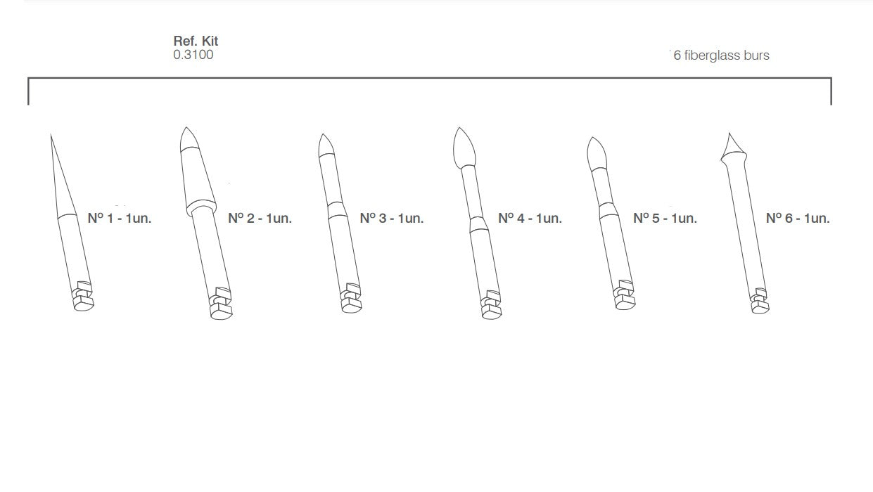 Fiberglass Burs