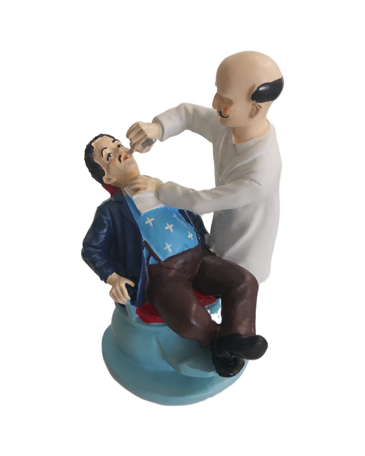 Dental Sculpture With a Dentist