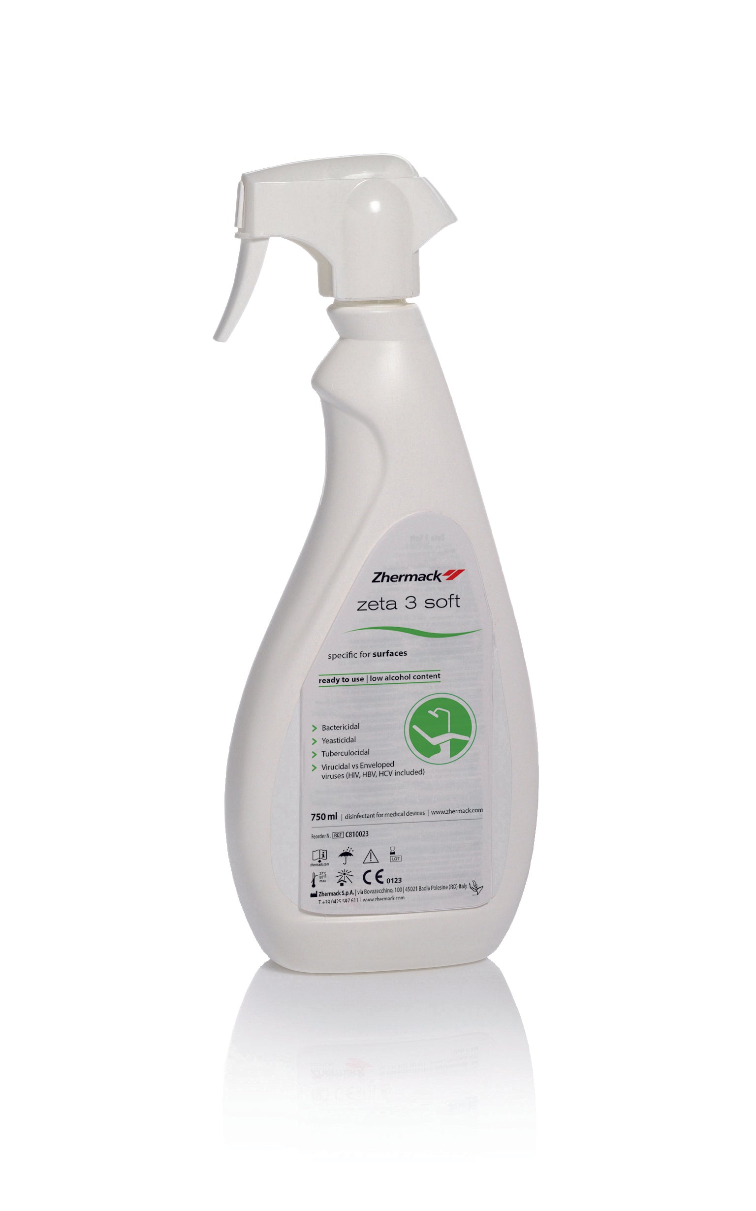 Zeta 3 Soft - Alcoholic Disinfectant & Cleaner