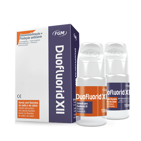 DUOFLUORID XII - Varnish With Sodium And Calcium Fluoride