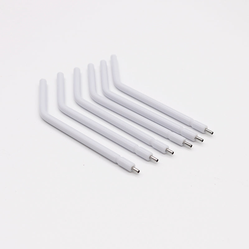 Three Way Syringe Tip Metal Heart - 100PCs/BAG