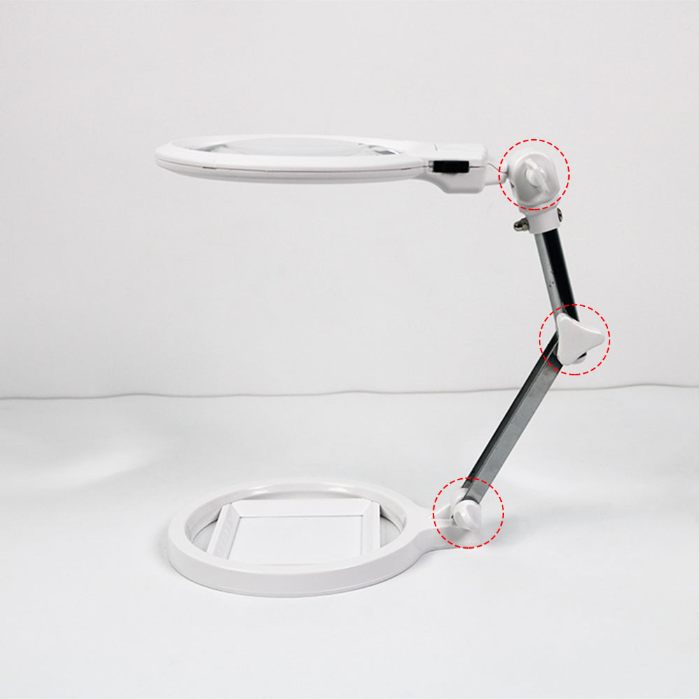 Magnifying Glass Lamp With Holder