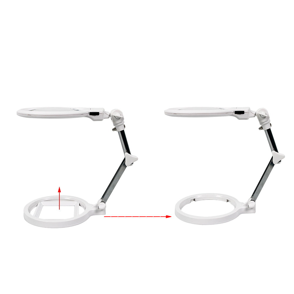 Magnifying Glass Lamp With Holder