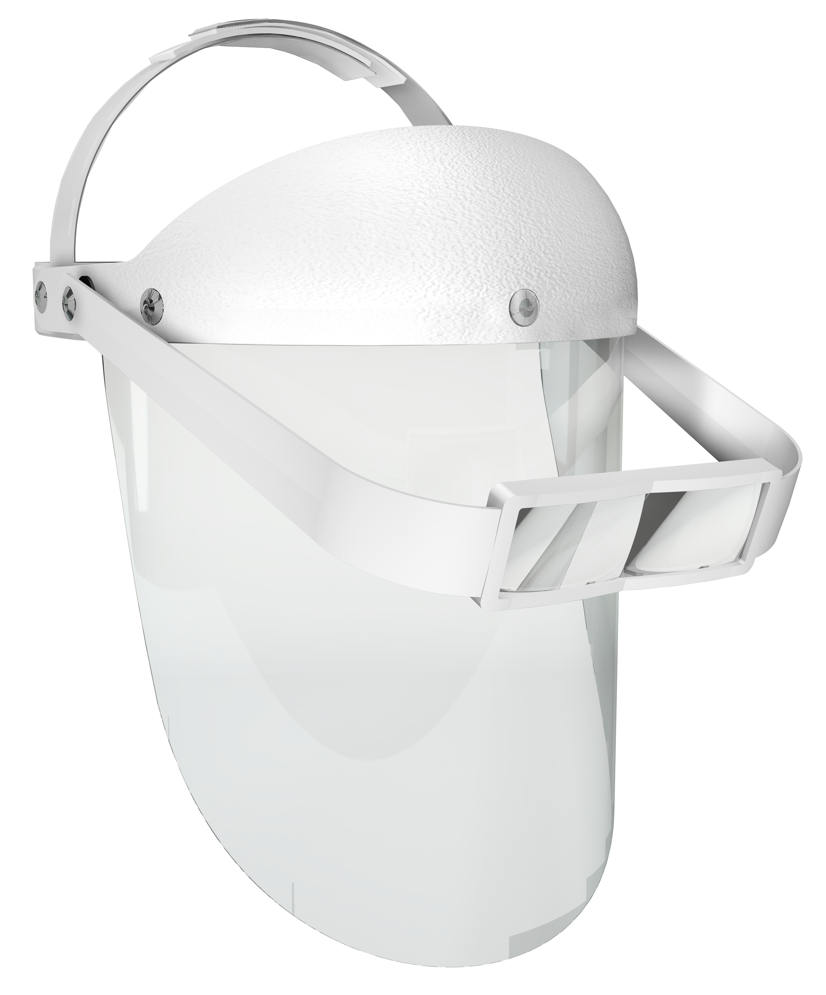 ProFace Face-shield with Magnifying Lens x3.5