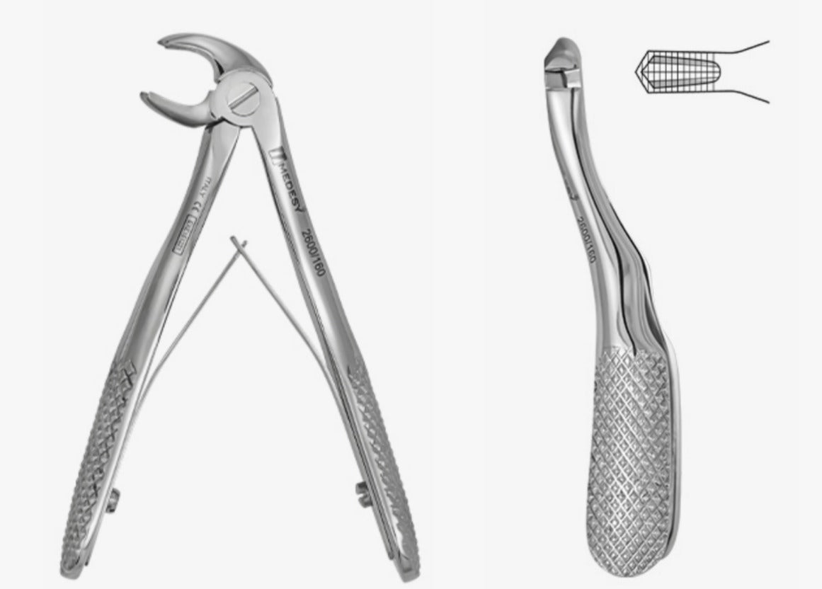 Pediatric Tooth Forceps With Spring