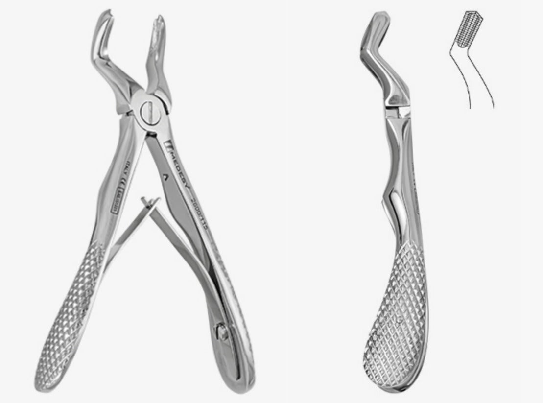 Pediatric Tooth Forceps With Spring