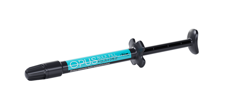 Opus Bulk Fill Flow APS - Flowable light-curing composite with low-shrinkage stress.