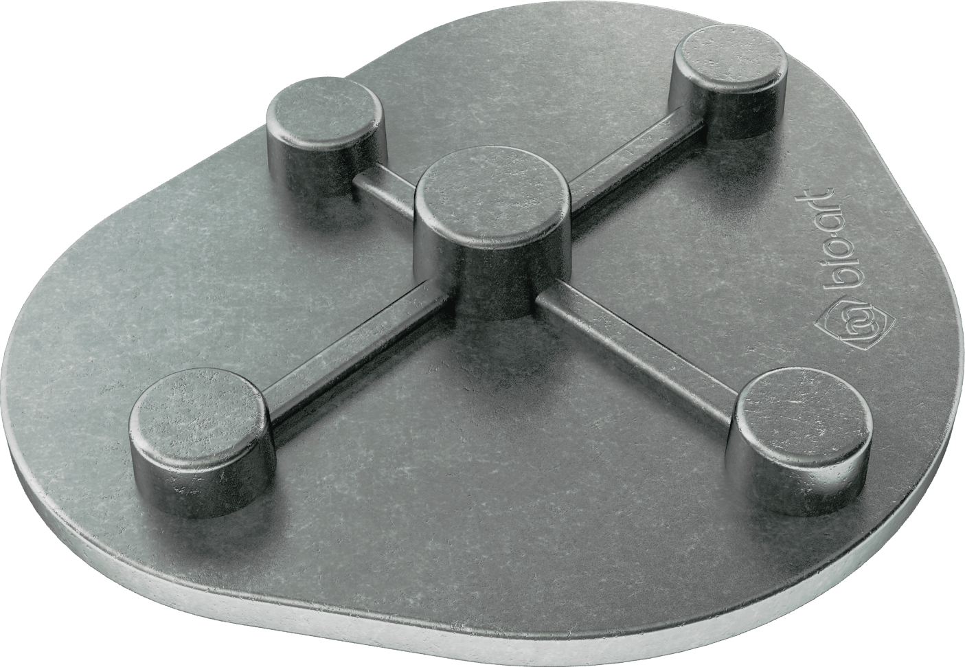 Metallic Screw In Mounting Plate