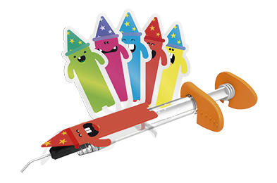 Syringe Cover - Injection of color and joy for children