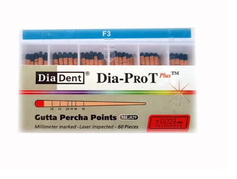 Dia-ProT plus Gutta Percha Points Millimeter Marked Root Canal Filling Material