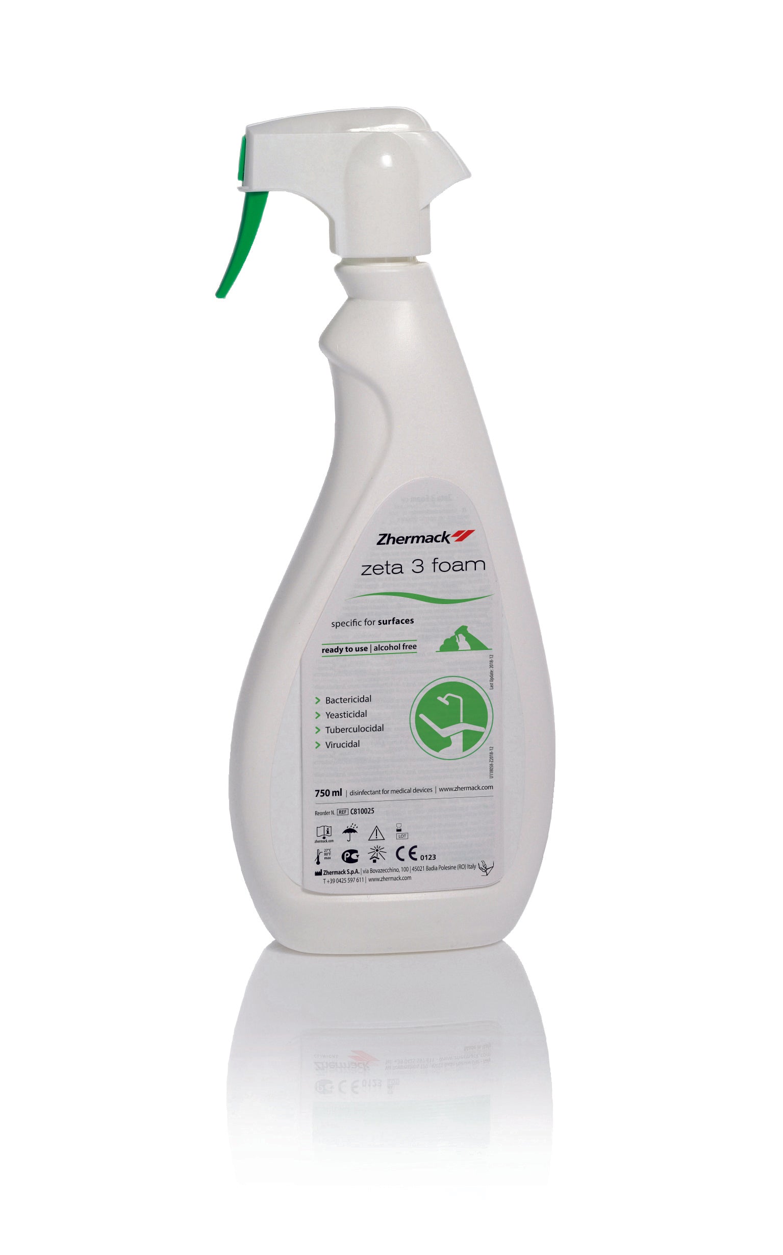 Zeta 3 Foam - alcohol-free disinfectant and cleaner