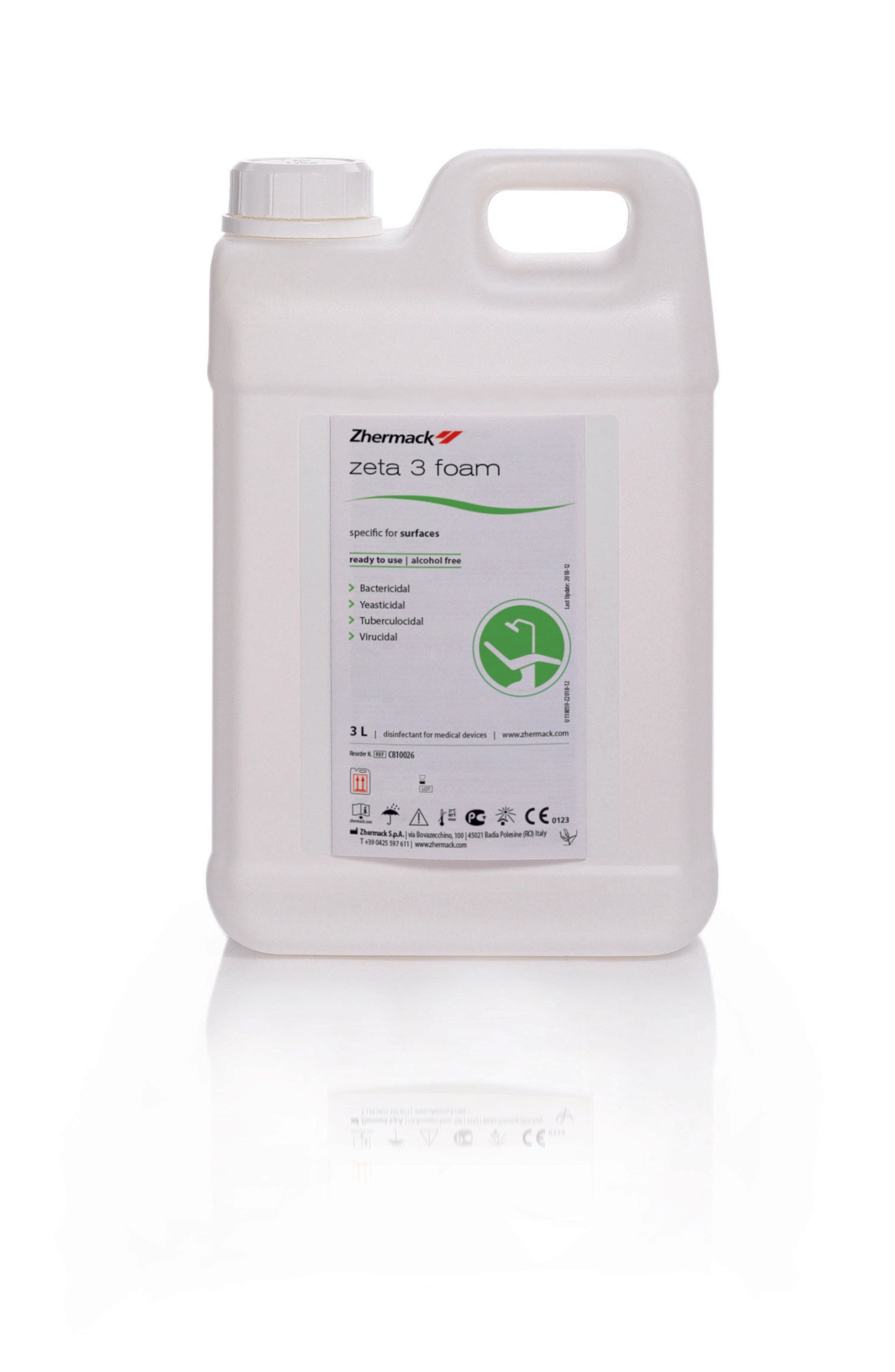 Zeta 3 Foam - Alcohol-Free Disinfectant and Cleaner