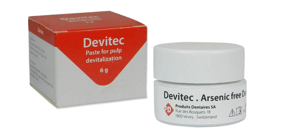 Devitec - Pulp devitalizing paste, Arsenic free.