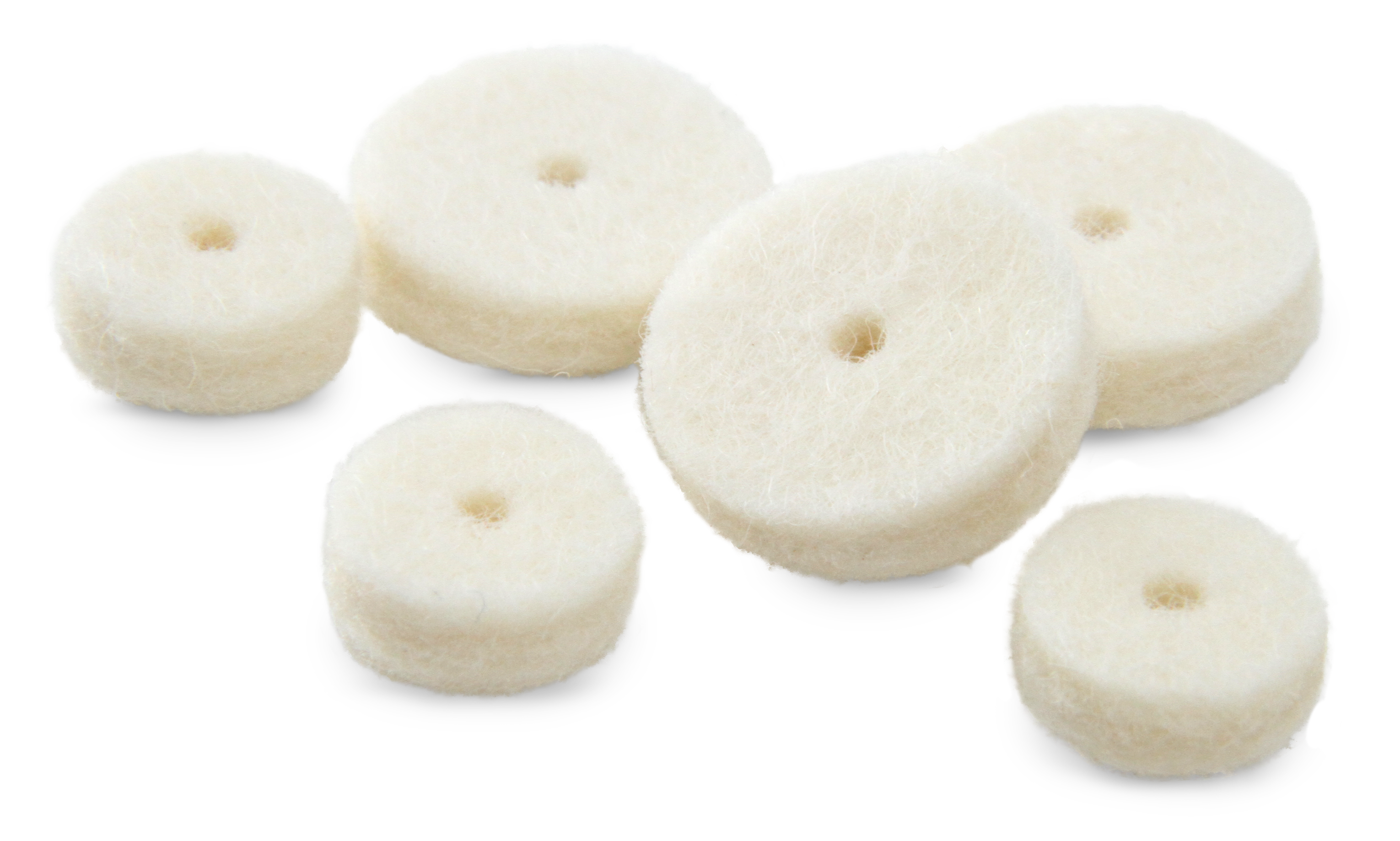 Felt Discs - polishing wool wheels