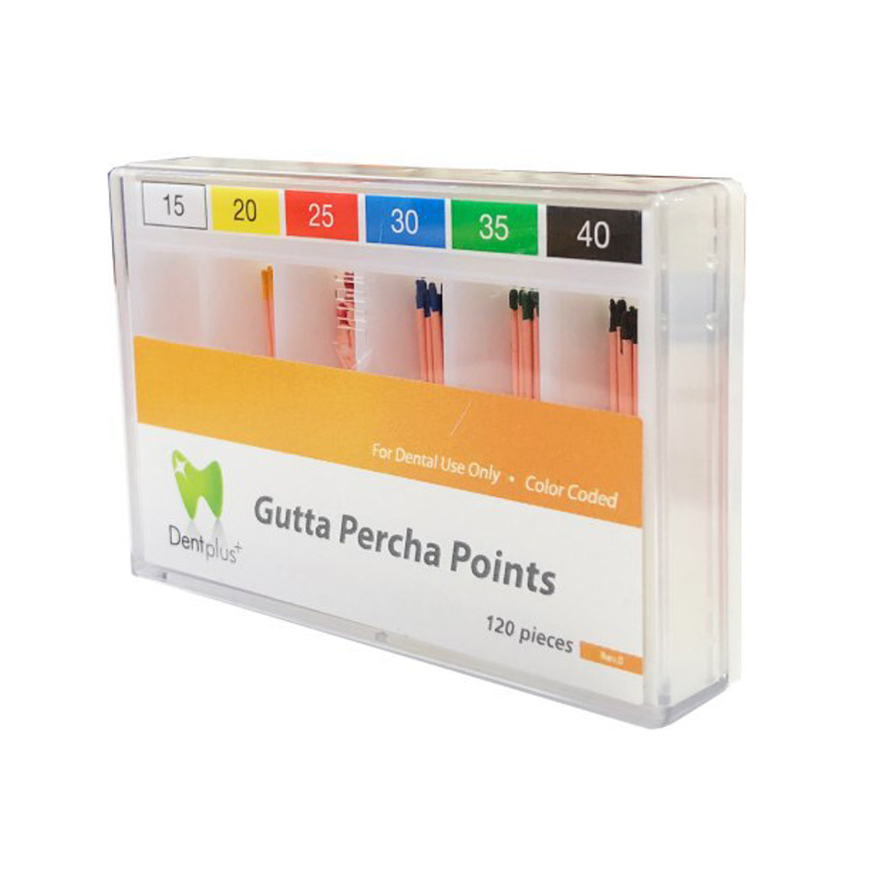 Dentplus Gutta Percha Points Non Marked .029 - Root Canal Filling Material