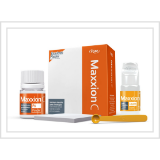 Maxxion C - Self-curing glass ionomer for cementation.