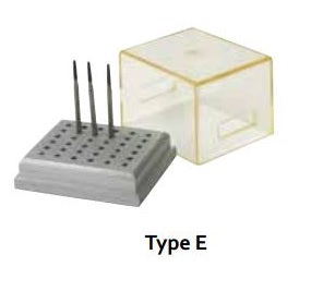 Steri Bur Block With Cover - Burs Holder