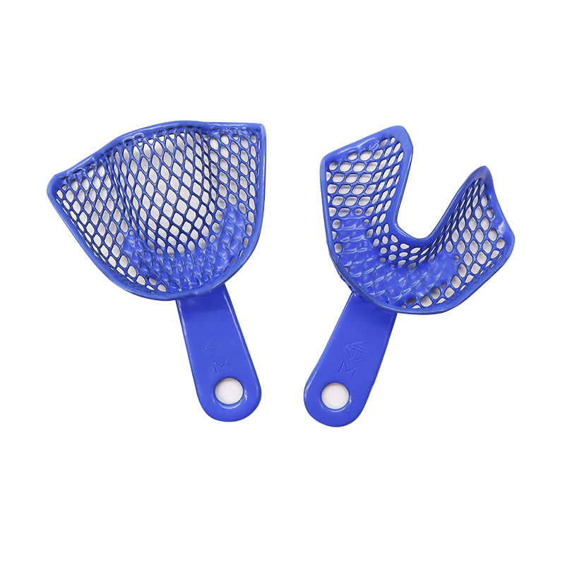 Impression Trays Metal Medium 2Pcs/Pair