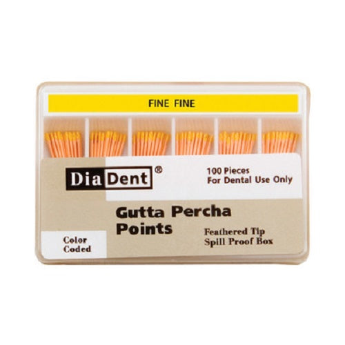 Feathered Tip Gutta Percha Points Millimeter Marked - Root Canal Filling Material