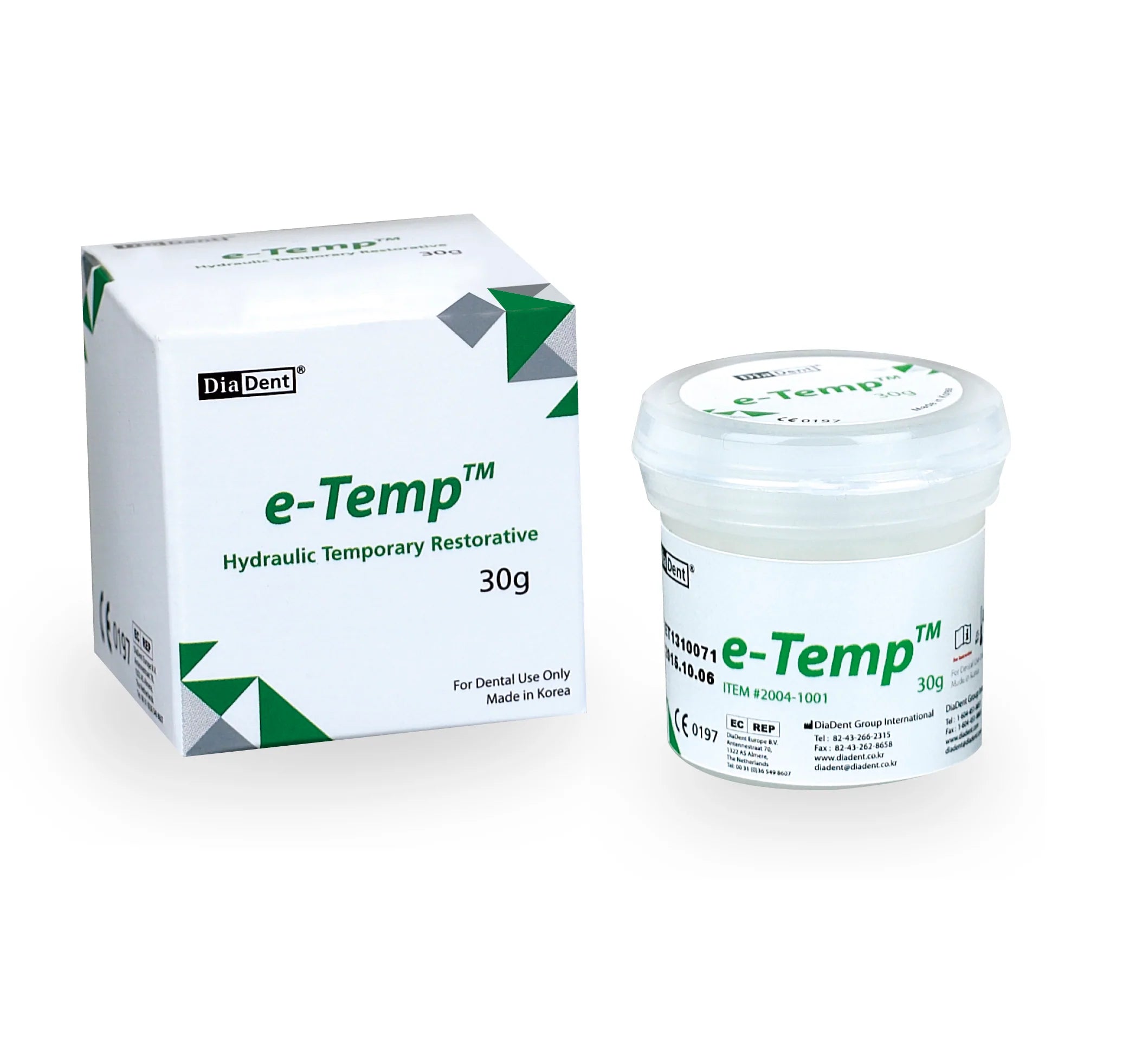 e-Temp Hydraulic Temporary Material