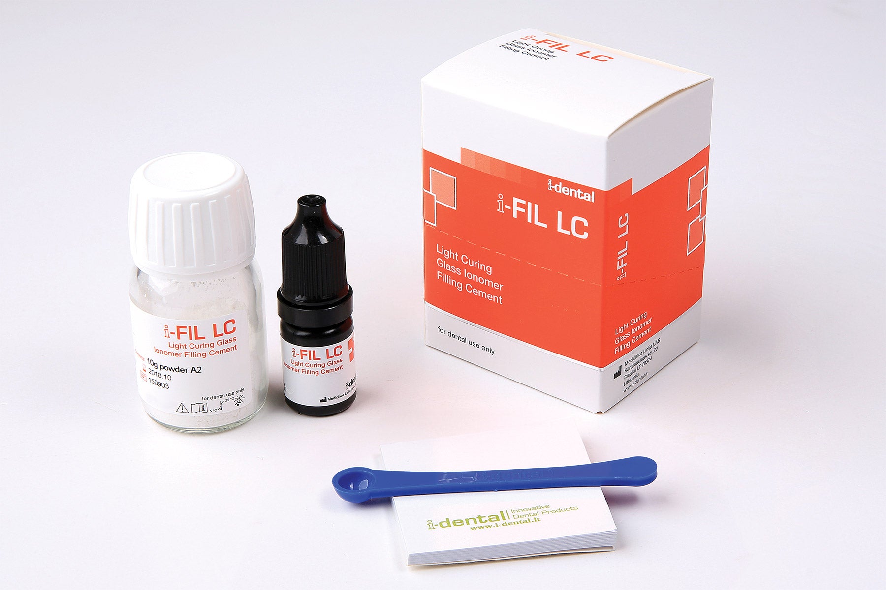 i-FIL LC Light Curing Glass Ionomer Filling Cement